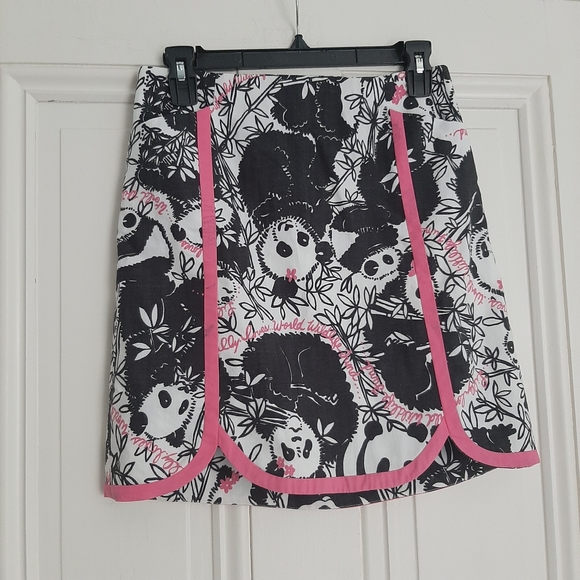Short Lilly Pulitzer Pandamonium - Imprimé Animalier - Taille 6 - Occasion En Très Bon état